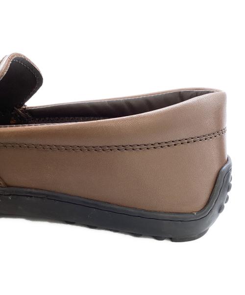 TOD'S（トッズ）TOD'S (トッズ) ゴンミーニドライビングシューズ ブラウン サイズ:6の古着・服飾アイテム