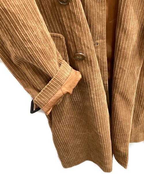 stussy（ステューシー）stussy (ステューシー) コーデュロイトレンチコート ブラウン サイズ:Ｓの古着・服飾アイテム