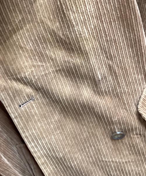 stussy（ステューシー）stussy (ステューシー) コーデュロイトレンチコート ブラウン サイズ:Ｓの古着・服飾アイテム