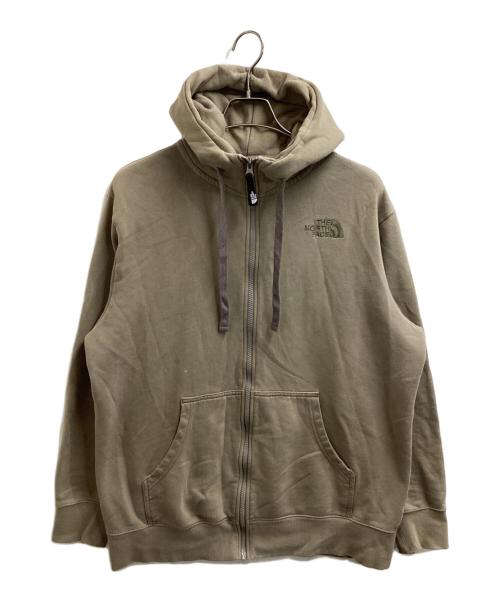 THE NORTH FACE（ザ ノース フェイス）THE NORTH FACE (ザ ノース フェイス) リアビューフルジップフーディ　/　nt12442 ベージュ サイズ:ＸＬの古着・服飾アイテム