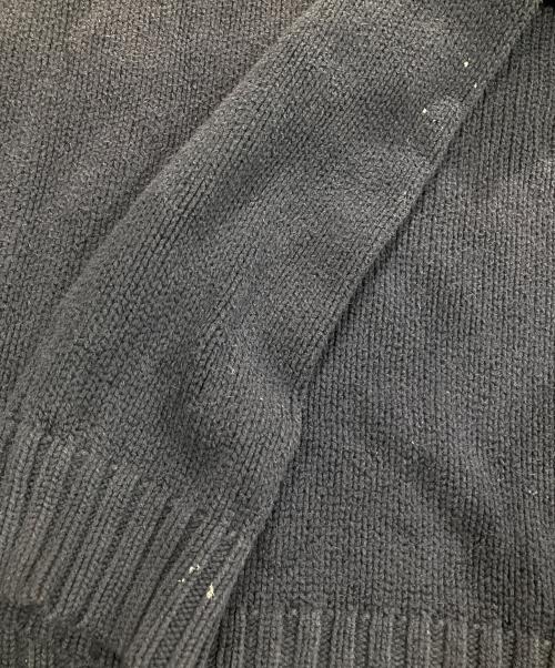 POLO RALPH LAUREN（ポロ・ラルフローレン）POLO RALPH LAUREN (ポロ・ラルフローレン) ハーフジップニット ネイビー サイズ:Mの古着・服飾アイテム