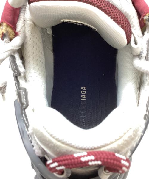 BALENCIAGA（バレンシアガ）BALENCIAGA (バレンシアガ) RUNNER ホワイト×レッド サイズ:42の古着・服飾アイテム