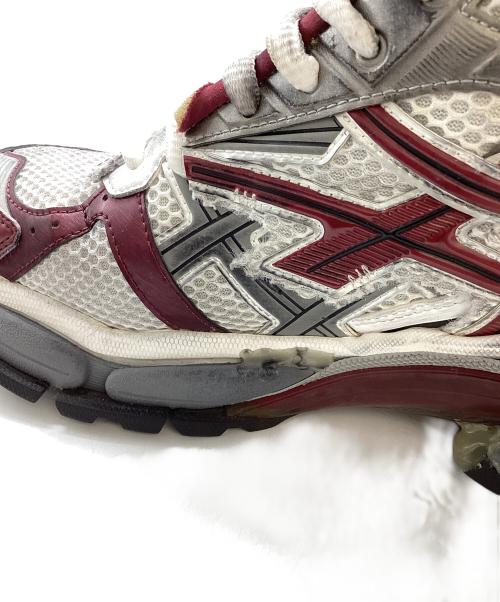 BALENCIAGA（バレンシアガ）BALENCIAGA (バレンシアガ) RUNNER ホワイト×レッド サイズ:42の古着・服飾アイテム
