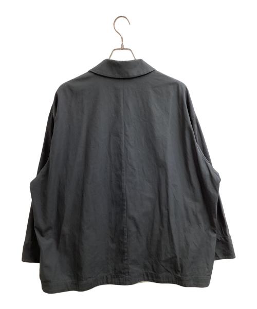Graphpaper（グラフペーパー）Graphpaper (グラフペーパー) High Twist Gabardine Coverall Jacket グレー サイズ:1の古着・服飾アイテム