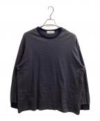 Graphpaperグラフペーパー）の古着「Narrow Border L/S　/　GU231-70322b」｜グレー