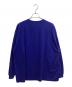 Graphpaper (グラフペーパー) Brushed Mockrody Crew Neck L/S ブルー サイズ:M：9000円