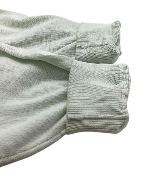 Graphpaper（グラフペーパー）Graphpaper (グラフペーパー) Suvin High Gauge Knit Oversized L/S Polo グリーン サイズ:3の古着・服飾アイテム