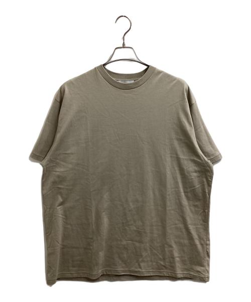 Graphpaper（グラフペーパー）Graphpaper (グラフペーパー) Tri Spun Cotton S/S Oversized Tee　/　GM253-70304　/　25aw ベージュ サイズ:1の古着・服飾アイテム