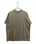Graphpaper（グラフペーパー）の古着「Tri Spun Cotton S/S Oversized Tee　/　GM253-70304　/　25aw」｜ベージュ