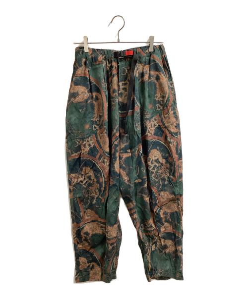 TIGHTBOOTH PRODUCTION（タイトブースプロダクション）TIGHTBOOTH PRODUCTION (タイトブースプロダクション) GLOBE BALLOON PANTS グリーン サイズ:Lの古着・服飾アイテム