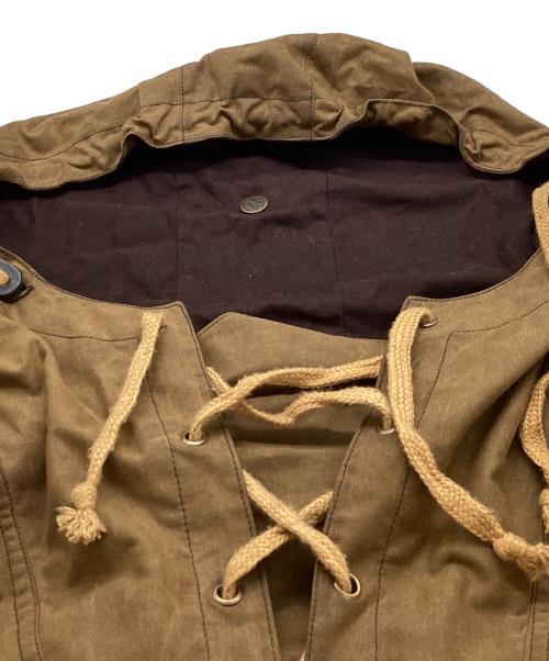 Fuel Bespoke Motorcycles（フューエルモーターサイクル）Fuel Bespoke Motorcycles (フューエルモーターサイクル) RESCUE RAINCOAT ブラウン サイズ:Sの古着・服飾アイテム