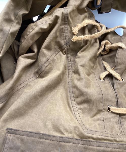 Fuel Bespoke Motorcycles（フューエルモーターサイクル）Fuel Bespoke Motorcycles (フューエルモーターサイクル) RESCUE RAINCOAT ブラウン サイズ:Sの古着・服飾アイテム