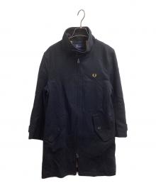 FRED PERRY（フレッドペリー）の古着「ジップアップコート」｜ネイビー
