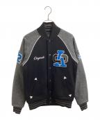adidasアディダス）の古着「40周年 VERSITY JACKET（バーシティジャケット）/Z51453」｜グレー