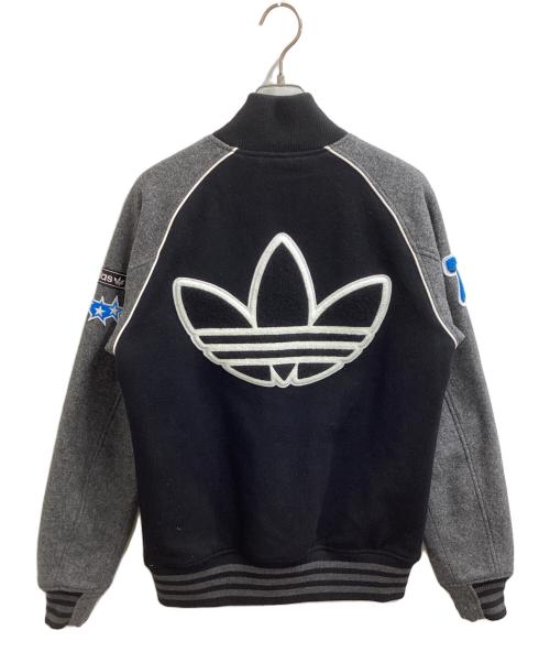 adidas（アディダス）adidas (アディダス) 40周年 VERSITY JACKET（バーシティジャケット）/Z51453 グレー サイズ:Sの古着・服飾アイテム