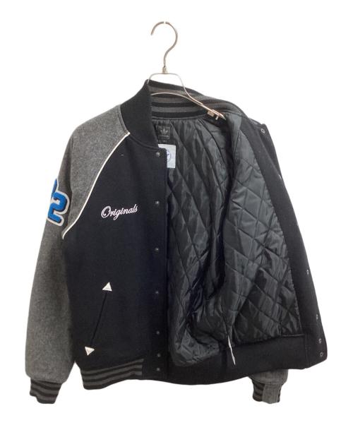 adidas（アディダス）adidas (アディダス) 40周年 VERSITY JACKET（バーシティジャケット）/Z51453 グレー サイズ:Sの古着・服飾アイテム