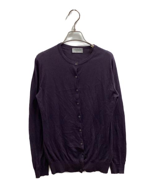 JOHN SMEDLEY（ジョンスメドレー）JOHN SMEDLEY (ジョンスメドレー) コットンカーディガン ネイビー サイズ:不明の古着・服飾アイテム