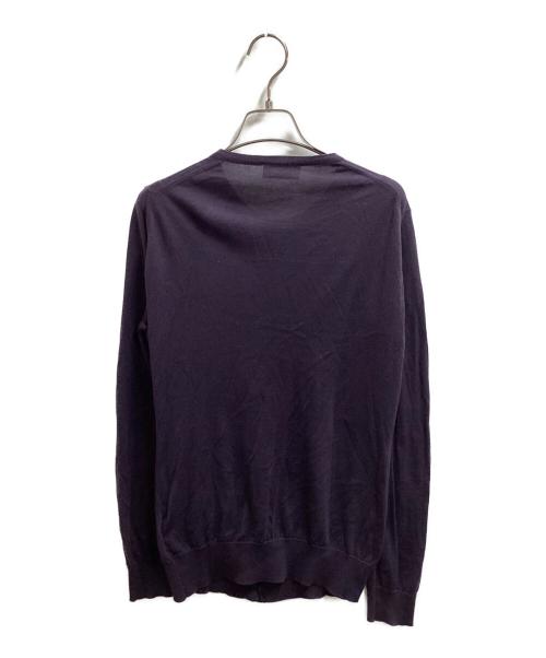 JOHN SMEDLEY（ジョンスメドレー）JOHN SMEDLEY (ジョンスメドレー) コットンカーディガン ネイビー サイズ:不明の古着・服飾アイテム