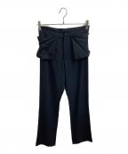 YOHJI YAMAMOTOヨウジヤマモト）の古着「90s～00s ウールスラックス」｜ブラック