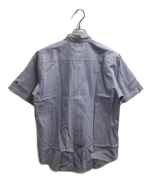 BURBERRY（バーバリー）BURBERRY (バーバリー) 半袖シャツ ブルー サイズ:Lの古着・服飾アイテム