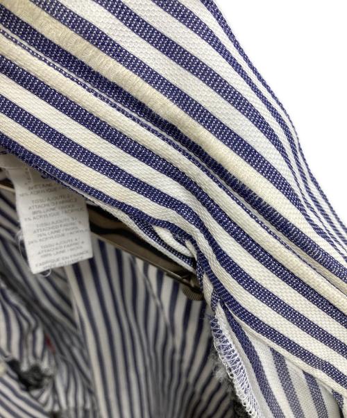 COMME des GARCONS SHIRT（コムデギャルソンシャツ）COMME des GARCONS SHIRT (コムデギャルソンシャツ) パッチワークストライプシャツ マルチカラー サイズ:Sの古着・服飾アイテム