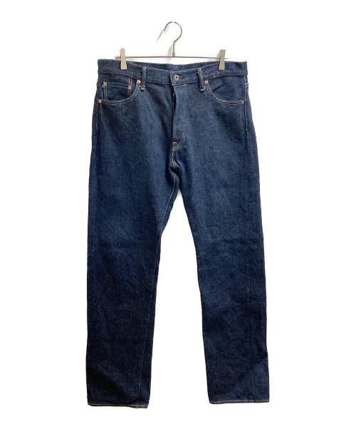 ONI DENIM（オニデニム）ONI DENIM (オニデニム) 鬼刺繍デニムパンツ インディゴ サイズ:36の古着・服飾アイテム