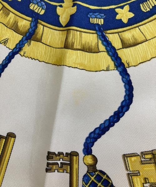 HERMES（エルメス）HERMES (エルメス) スカーフ ブルーの古着・服飾アイテム