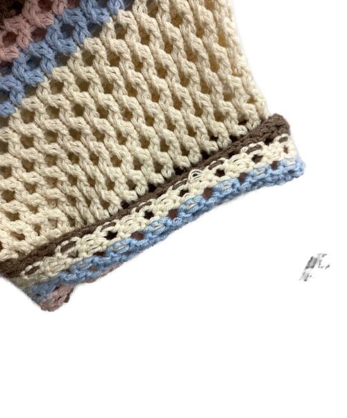 studio seven（スタジオセブン）STUDIO SEVEN (スタジオセブン) Cotton Crochet Shirt / コットンクロシェシャツ / 70865361 ベージュ サイズ:Mの古着・服飾アイテム