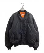 SOPH.×ALPHAソフ×アルファ）の古着「WILD BUNCH GRAFFITI MA-1　/　232091　/　リバーシブル」｜ブラック
