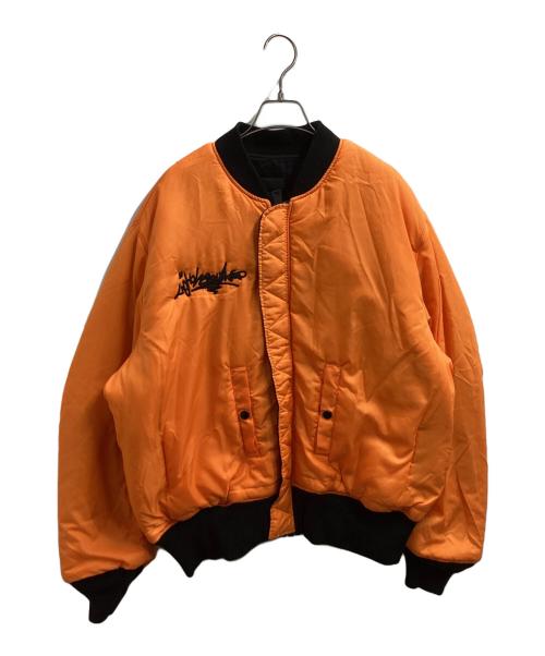 SOPH.（ソフ）SOPH. (ソフ) ALPHA (アルファ) WILD BUNCH GRAFFITI MA-1　/　232091　/　リバーシブル ブラック サイズ:ＸＬの古着・服飾アイテム