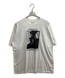 NEIGHBORHOOD（ネイバーフッド）の古着「”SIMONON" プリントTシャツ」｜ホワイト