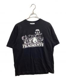 VA×PEANUTS（ヴイエー×ピーナッツ）の古着「FRAGMENTS TEE」｜ブラック