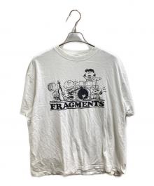 VA×PEANUTS（ヴイエー×ピーナッツ）の古着「FRAGMENTS TEE」｜ホワイト