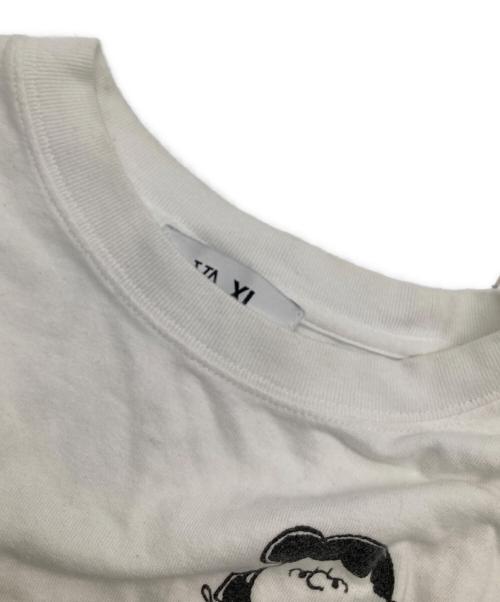 VA（ヴイエー）VA (ヴイエー) PEANUTS (ピーナッツ) FRAGMENTS TEE ホワイト サイズ:XLの古着・服飾アイテム