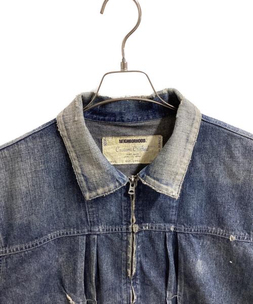 NEIGHBORHOOD（ネイバーフッド）NEIGHBORHOOD (ネイバーフッド) 26SS SAVAGE LW DENIM ZIP JACKET インディゴ サイズ:XLの古着・服飾アイテム