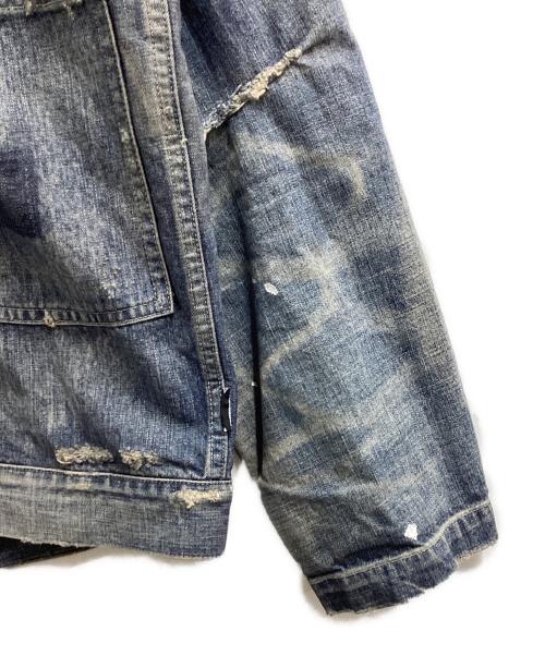 NEIGHBORHOOD（ネイバーフッド）NEIGHBORHOOD (ネイバーフッド) 26SS SAVAGE LW DENIM ZIP JACKET インディゴ サイズ:XLの古着・服飾アイテム