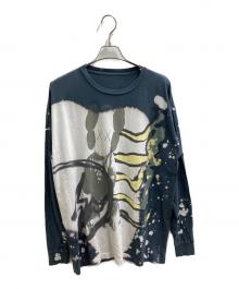 CACTUS×KAWS×FRAGMENT（カクタス×カウズ×フラッグメント）の古着「ロングスリーブカットソー」｜グレー