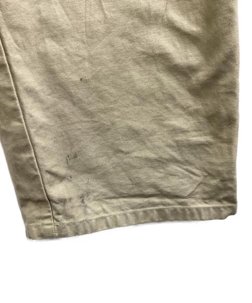 WTAPS（ダブルタップス）WTAPS (ダブルタップス) 25AW Trousers Cotton. Backsatin パンツ / 252CWDT PTM07 ベージュ サイズ:4の古着・服飾アイテム