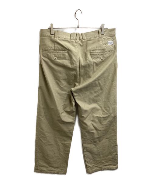 WTAPS（ダブルタップス）WTAPS (ダブルタップス) 25AW Trousers Cotton. Backsatin パンツ / 252CWDT PTM07 ベージュ サイズ:4の古着・服飾アイテム