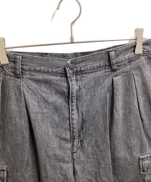 WTAPS（ダブルタップス）WTAPS (ダブルタップス) MILT2301 / TROUSERS / COTTON. DENIM グレー サイズ:04の古着・服飾アイテム