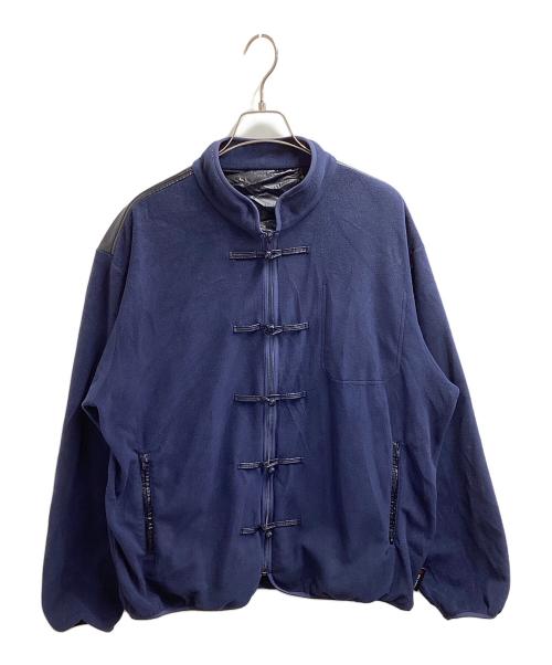 UNDERCOVER（アンダーカバー）UNDERCOVER (アンダーカバー) Fleece China Jacket ネイビー サイズ:5の古着・服飾アイテム