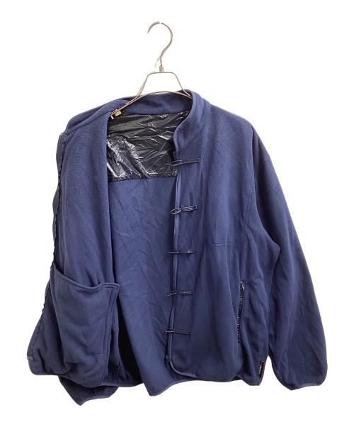 UNDERCOVER（アンダーカバー）UNDERCOVER (アンダーカバー) Fleece China Jacket ネイビー サイズ:5の古着・服飾アイテム