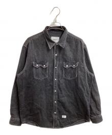 WTAPS（ダブルタップス）の古着「26SS ALLMAN / LS / COTTON. DENIM」｜グレー