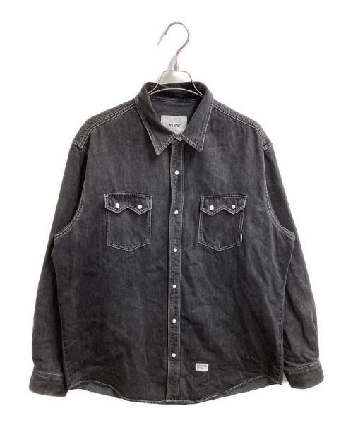 WTAPS（ダブルタップス）WTAPS (ダブルタップス) 26SS ALLMAN / LS / COTTON. DENIM グレー サイズ:04の古着・服飾アイテム