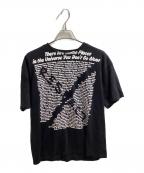 REBEL DREAD HARDWARE×TAGS WKGPTYリアルドレッドハードウェア×タグスワーキングパーティー）の古着「Respectable Thing Over Print Edition Tee」｜ブラック