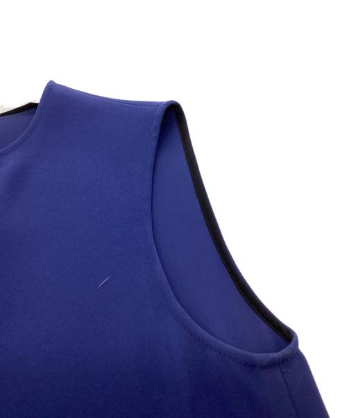 ADEAM（アディアム）ADEAM (アディアム) アシンメトリー ラッフルトップ ネイビー サイズ:XSの古着・服飾アイテム