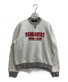 DSQUARED2（ディースクエアード）の古着「D2/MILANO CREWNECK SWEATSHIRT 」｜グレー