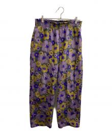 Acne studios（アクネ ストゥディオズ）の古着「FLOWER PRINT TROUSERS / フラワープリントトラウザー / FA-UX-TROU000063」｜グレー