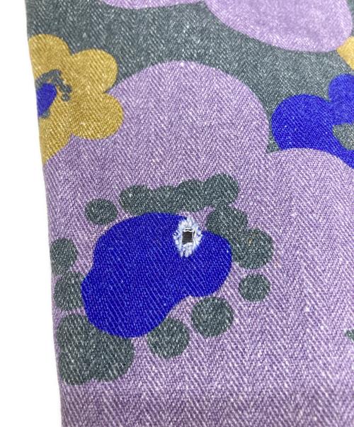Acne studios（アクネ ストゥディオズ）ACNE STUDIOS (アクネ ストゥディオズ) FLOWER PRINT TROUSERS / フラワープリントトラウザー / FA-UX-TROU000063 グレー サイズ:Mの古着・服飾アイテム