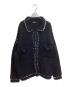 glamb（グラム）の古着「Stitch Knit JKT」｜ブラック